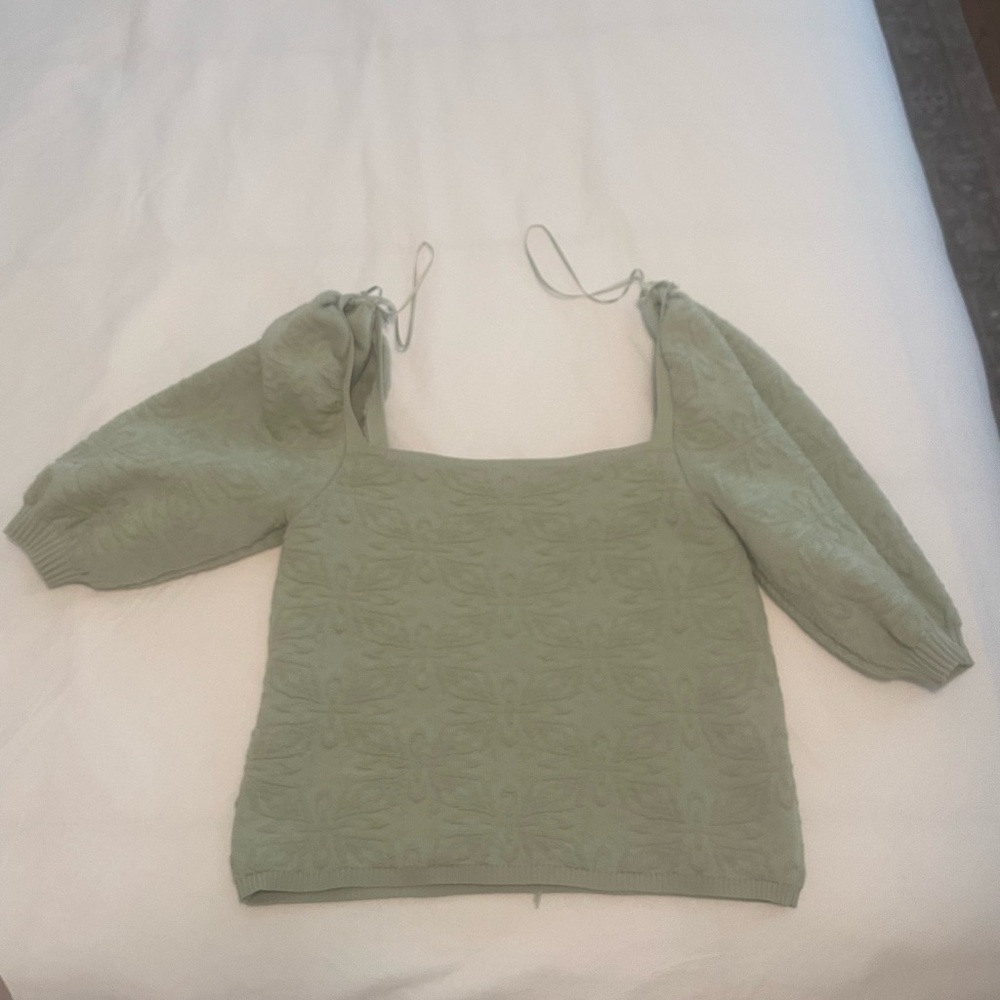 Zara puff sleeve top